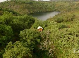 Cabañas en los Árboles de Extremadura, κάμπινγκ πολυτελείας σε Villasbuenas de Gata