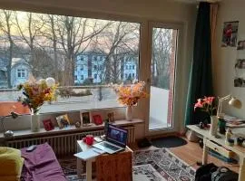 Sonnenschein am Modezentrum Hamburg