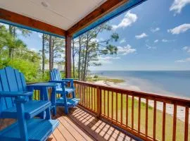 Beachfront Retreat with Dock in Lanark Village!