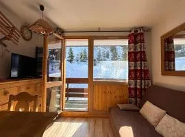 Méribel Mottaret C2 - Studio cabine - Pied des pistes - Plein Sud