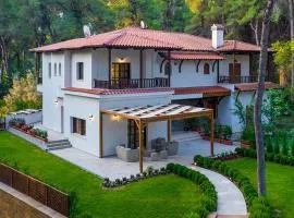 Asteri Villa with Outdoor Hot Tub, Sani Luxury Villas Collection