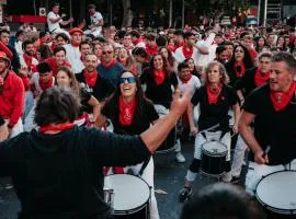 Pamplona Party Camping