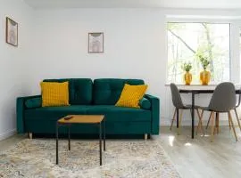 unique - studio - Balkon - Küche -Waschmaschine