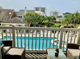 KG101 Kings Grant 101 Oceanview 3BR/2B Condo Walk to Beach