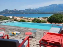 Villa avec vue panoramique sur la baie