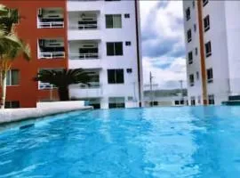 Moderno Apartamento completo 3piscinas 2jacuzzi y Playa cerca