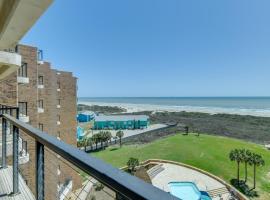 7th-Floor Oceanfront Unit with Pools in Port Aransas，阿蘭薩斯港的海灘飯店