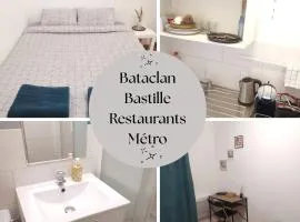 Studio Paris 11 Bien situé et fonctionnel