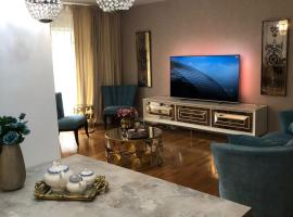 Apartament cu piscina langa Scoala Americana, hotel v destinaci Voluntari