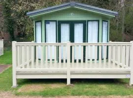 Riverside leisure park Cheviot view
