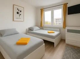Ideal für Monteure. 3 Zimmer Apartment mit Küche, Waschmaschine, WiFi usw... .