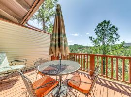 Walk to Dtwn Ruidoso Mtn-View Condo with Pool!, hotel in Ruidoso