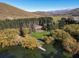 Blue Mountain Lake Lodge and Lake House Fairlie, hotel v destinaci Fairlie