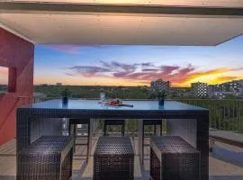 Modern Apartment with Sunset Views