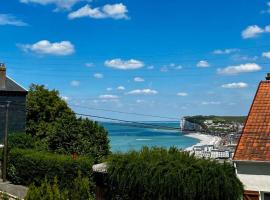 Villa clair de Falaises, hotel v destinaci Le Tréport