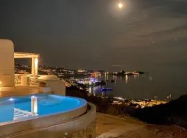 Villa Camelia 2 - Psarou View - Private pool and Jacuzzi