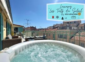 Luxury "Les Toits du Soleil" - Magnifique appartement avec terrasses et jacuzzi - Centre de cannes - By SCLS Locations, hotel in Cannes