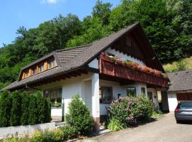 Ferienwohnung Mühlengrün, hotel v destinaci Oberwolfach