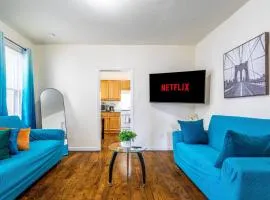 Family Apt: 2BR FREE Parking Airprt City Links