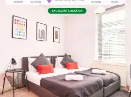 Charming House - Close to City Centre - Free Parking, Self-Check-In, Fast Wifi and Smart TV by Yoko Property