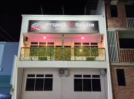 Project X Scuba, hostal en Semporna