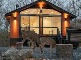 Modern Retreat Poconos 3BR Fire Pit Skiing, kh&aacute;ch sạn th&acirc;n thiện với th&uacute; nu&ocirc;i ở East Stroudsburg