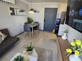 Morderno departamento en el centro de la ciudad-2 habitaciones 1 baño-parking privado-wifi