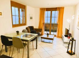 Ferienwohnung Pfrundmatte mit Panoramablick, hotel v destinaci Aeschi bei Spiez