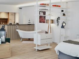 Garden Luxus Apartment，位于拜罗伊特的带热水浴缸的酒店