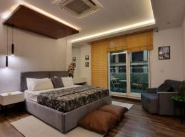 Modern ONE Bedroom Apartments in Gold Crest Mall With Al Fateh Store, apartment in Lahore