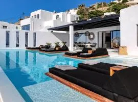 Dazzling Mykonos Villa Villa Lvellie 6 Bedrooms Unique Aegean Sea Views Private Infinity Pool Two Private Jacuzzis Psarou Beach