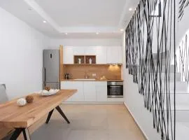 Lovely Santorini Villa 3 Bedrooms Villa Petra Private Pool Outdoor Dining Area Exo Gialos