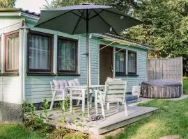 Ferienhäuser Insel Usedom Waldhaus 3 mit Whirlpool - Direkt am Achterwasser