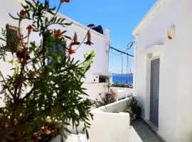 Matilda's studio in the port of Adamas