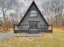Hot Tub and Fire Pits Albrightsville A-Frame Cabin