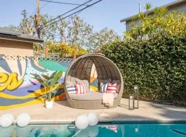 Chic pool home 6 mi to beach sleeps 8