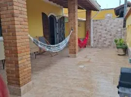 Cantinho aconchegante da Família Moreira na Praia das Palmeiras