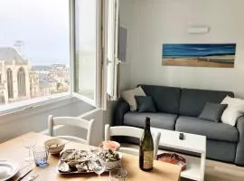 Villers very center, sea view - Private parking