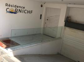 La corniche, beach hotel in Kenitra