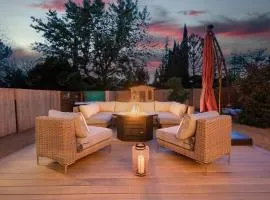 The Prickly Pear Desert Retreat Hot Tub, Sauna, Game Room, Casita