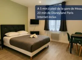 Appartement Cerf2-Centre ville Meaux-Gare-Disney
