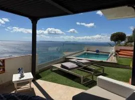 Villa à Canyelles, piscine et SPA à bulles privés , vue panoramique