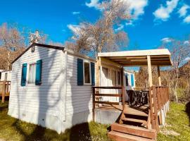 Mobil-home 3ch le Per Malou Camping Les Clarines, hotel em La Bourboule