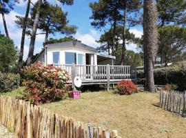 Mobile Home - Vue Baie de Bonne Anse - La Palmyre - 2ch, clim, 6 pers, ξενοδοχείο σε Les Mathes