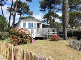 Mobile Home - Vue Baie de Bonne Anse - La Palmyre - 2ch, clim, 6 pers