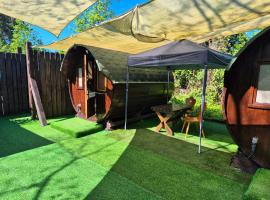 Mini Hotel Übernachten Im Gurkenfass, hotel en Lübbenau