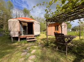 Ma Yourte au fond du jardin, Zelt-Lodge in La Barthe-de-Neste