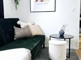 Apartment in Tromsø, located between the Arctic Cathedral and The Cable Car