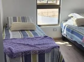 Steps to the beach, comfortable