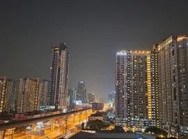 Mari's space city view
